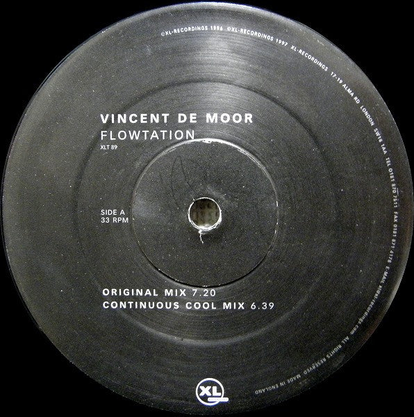 Vincent De Moor : Flowtation (12")