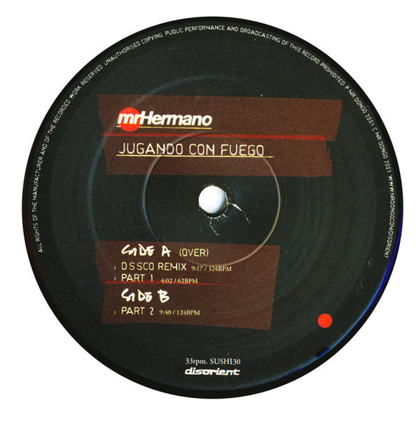 Mr. Hermano : Jugando Con Fuego (12")