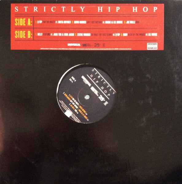 Various : Strictly Hip Hop (12", Promo)