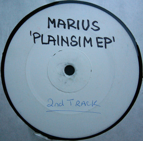Marius* : Plainism EP (12", EP, Promo)