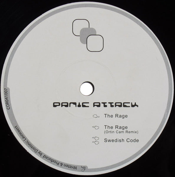 Panic Attack : The Rage EP (12")