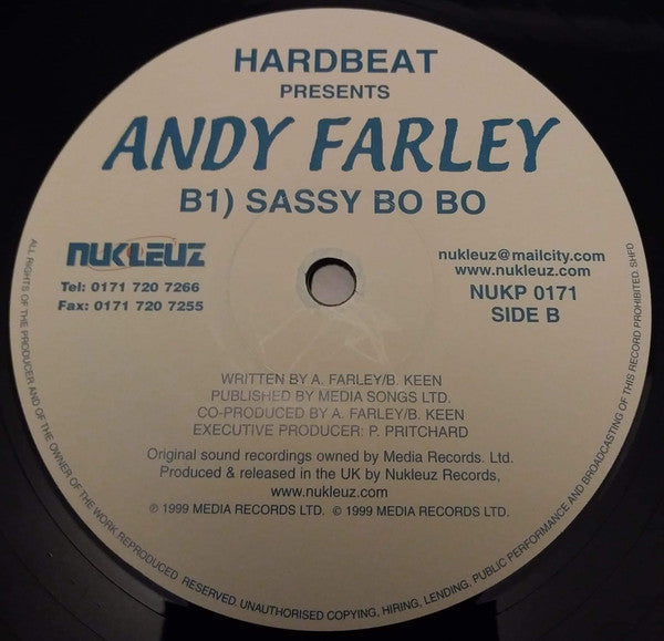 Andy Farley : Go / Sassy Bo Bo (12", Lab)
