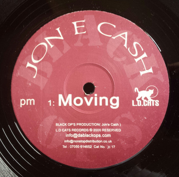 Jon E Cash : Moving (12")