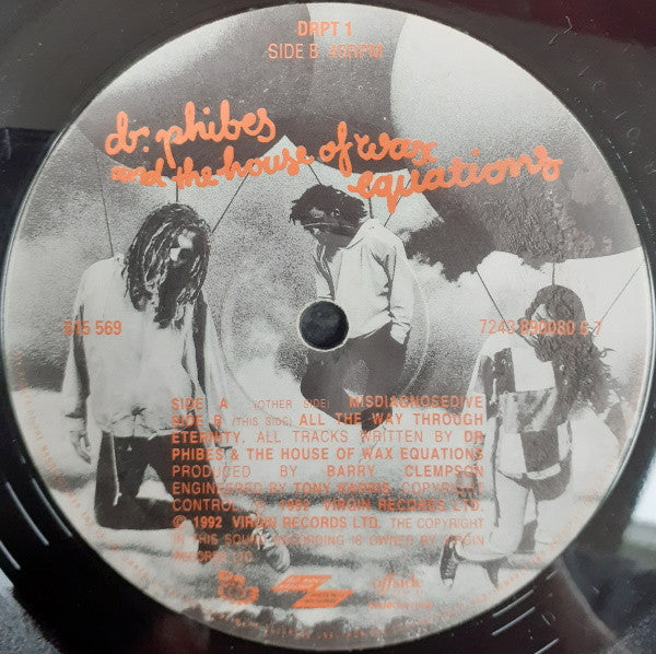 Dr. Phibes And The House Of Wax Equations* : Misdiagnosedive (12", Single)