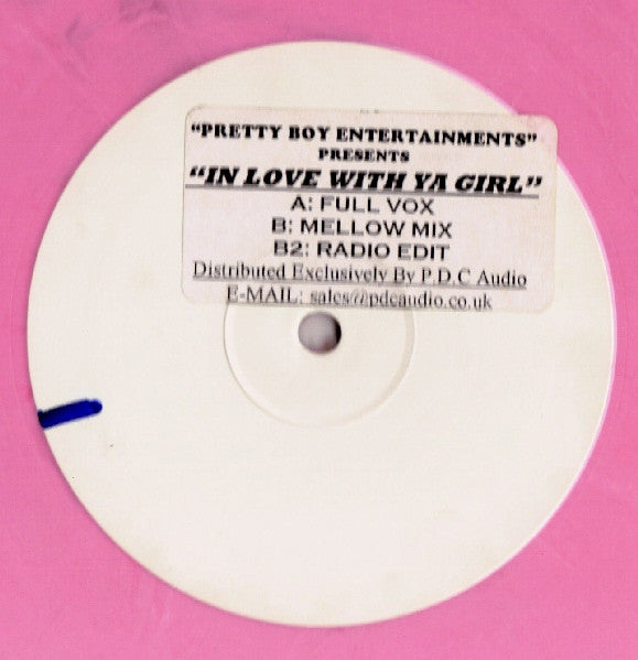 Pretty Boys : In Love With Ya Girl (12", W/Lbl, Pin)