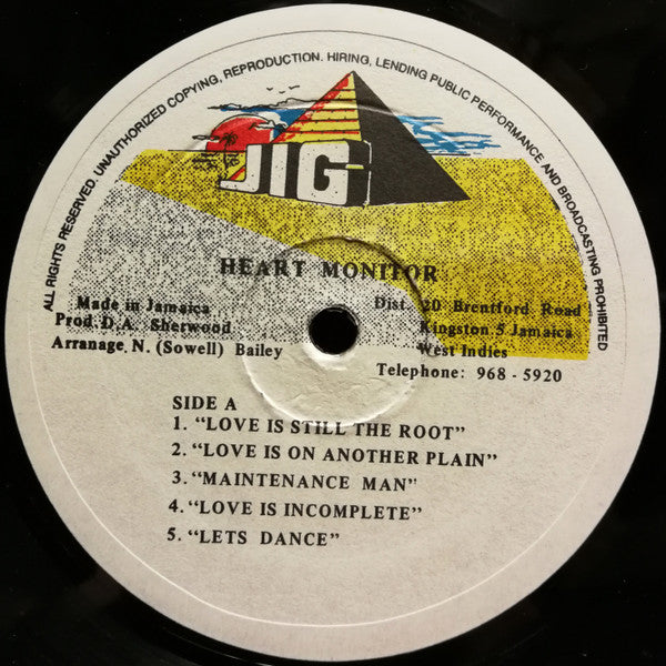 Various : Heart Monitor (LP, Comp)