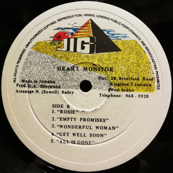 Various : Heart Monitor (LP, Comp)