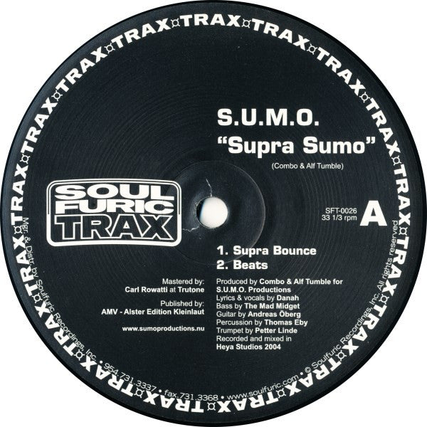 S.U.M.O. : Supra Sumo (12")