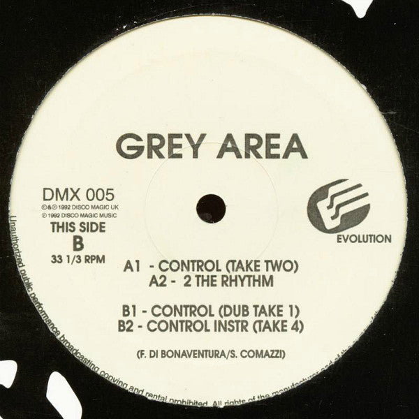Grey Area (2) : Control (12", Ltd)