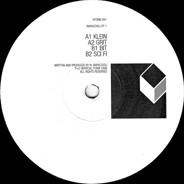 Nick Rapaccioli : Rapaccioli EP 1 (12", EP)