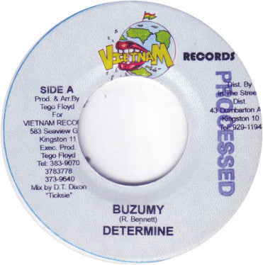 Determine / Jah Mason : Buzumy / Me See How Dem A Gwan (7")