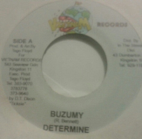 Determine / Jah Mason : Buzumy / Me See How Dem A Gwan (7")