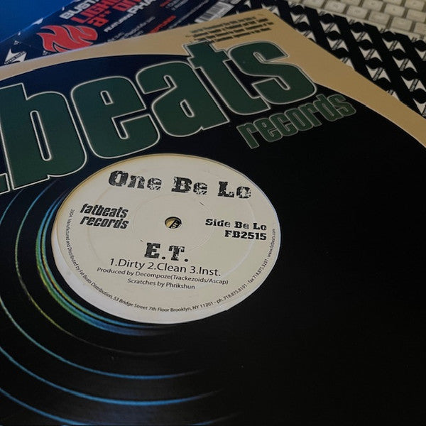 One Be Lo : Rocketship / E.T. (12", Promo, Lab)