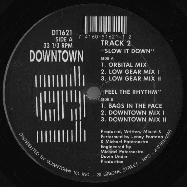 Track 2 : Slow It Down (12")