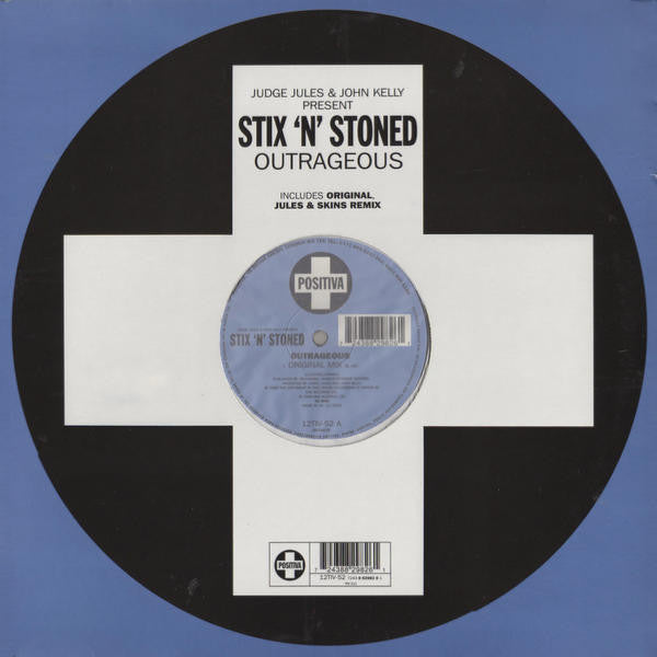 Judge Jules & John Kelly Present Stix 'N' Stoned : Outrageous (12")