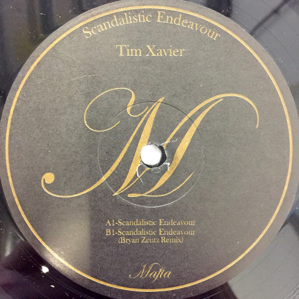 Tim Xavier : Scandalistic Endeavour (12")