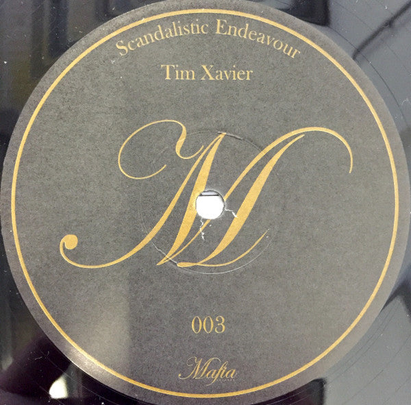 Tim Xavier : Scandalistic Endeavour (12")