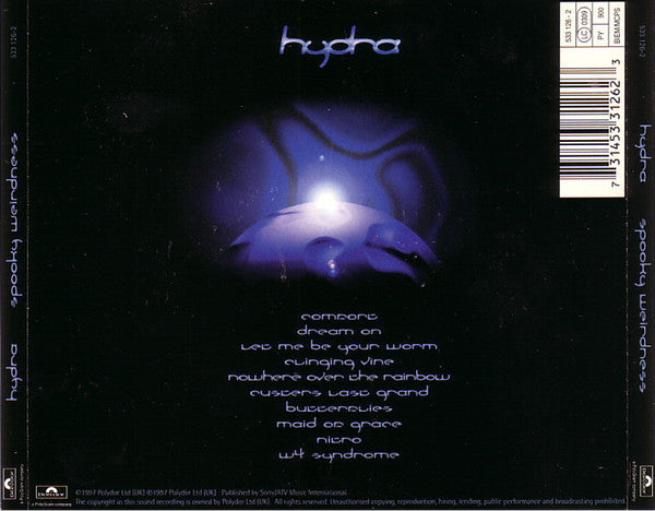 Hydra : Spooky Weirdness (CD, Album)