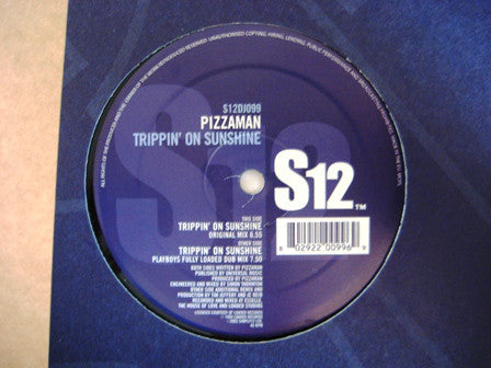 Pizzaman : Trippin' On Sunshine (12", RE)