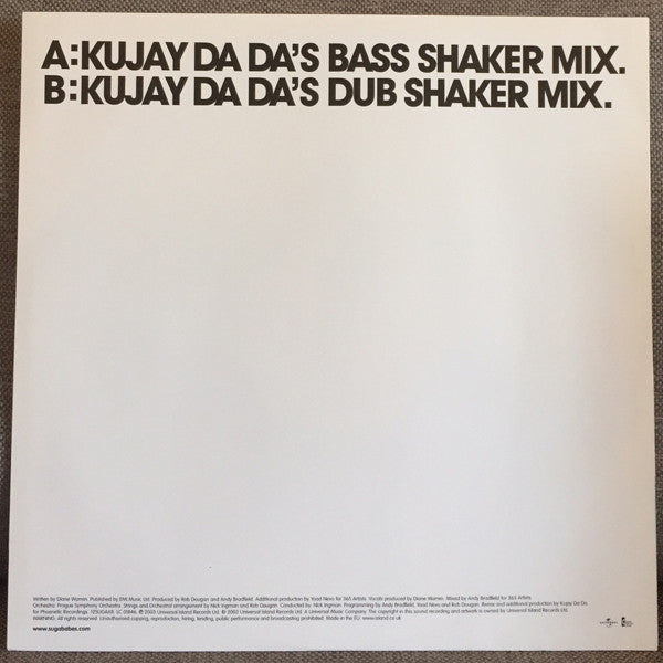 Sugababes : Too Lost In You (Kujay Da Da Remixes) (12", Single, Promo)
