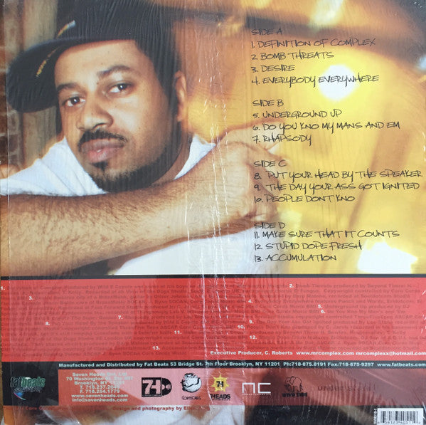 Mr. Complex : Hold This Down (2xLP, Album)