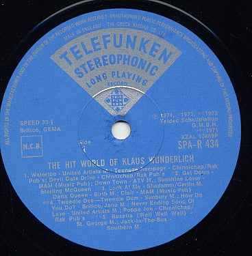 Klaus Wunderlich : The Hit World Of Klaus Wunderlich (LP, Comp)