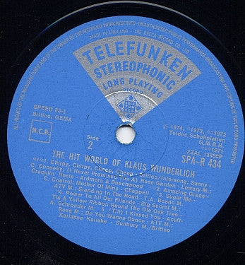 Klaus Wunderlich : The Hit World Of Klaus Wunderlich (LP, Comp)