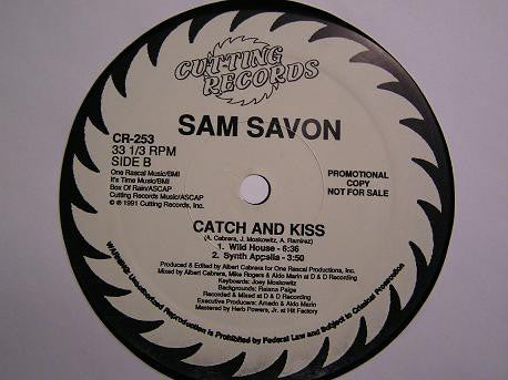 Sam Savon : Catch And Kiss (12", Promo)