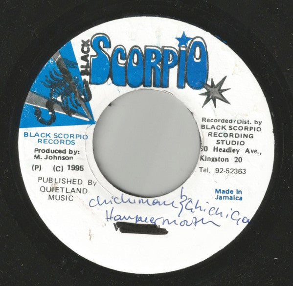 Determine / Hammer Mouth : Si De Fire / Chi Chi Man And Chi Chi Gal (7")