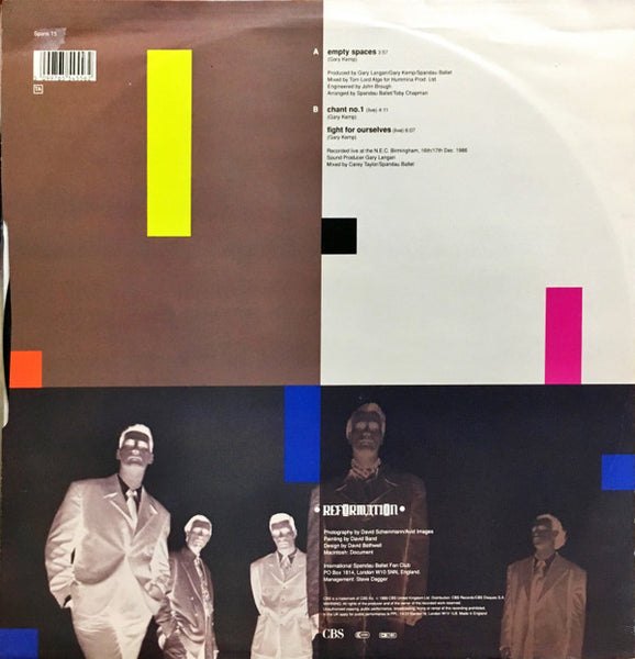 Spandau Ballet : Empty Spaces (12")