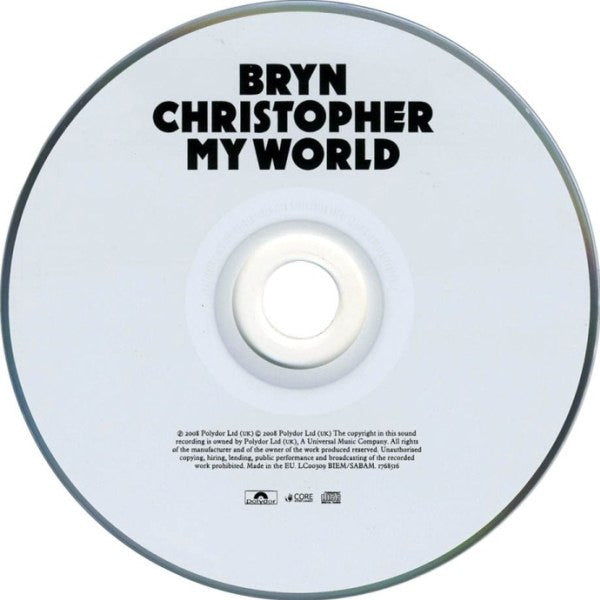 Bryn Christopher : My World (CD, Album)