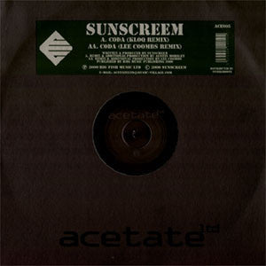 Sunscreem : Coda (12")