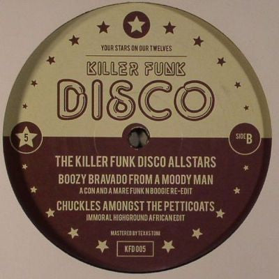 Killer Funk Disco Allstars : Volume 5: These Boots Were Made For Dancin' (12", EP, Unofficial)