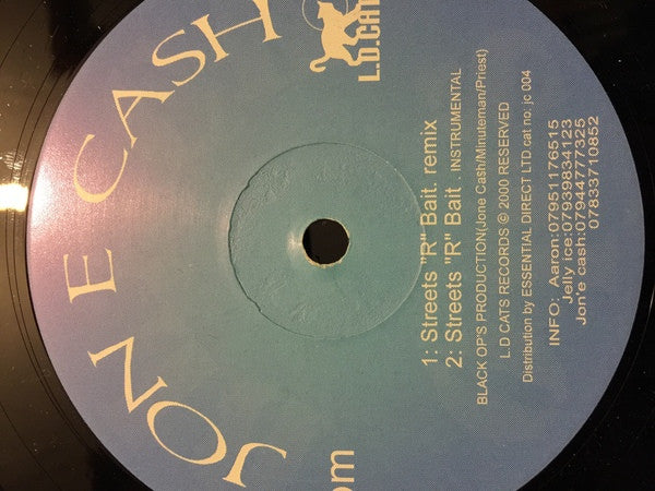 Jon E Cash : Streets 'R' Bait (12")