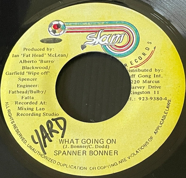 Spanner Banner : What’s Going On (7")