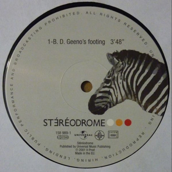 Stéréodrome : Stéréodrome (3x10")