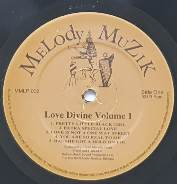 Various : Love Divine Volume 1 (LP)