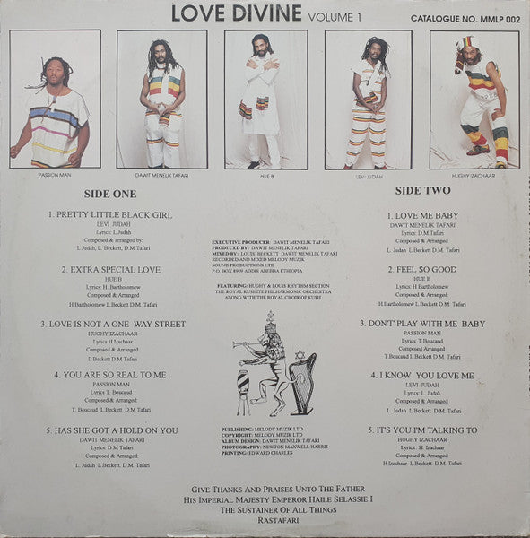 Various : Love Divine Volume 1 (LP)