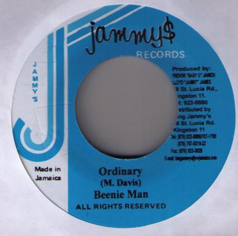 Beenie Man : Ordinary (7")