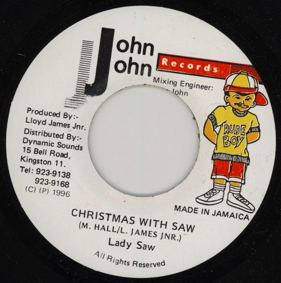 Lady Saw : Christmas With Saw (7")