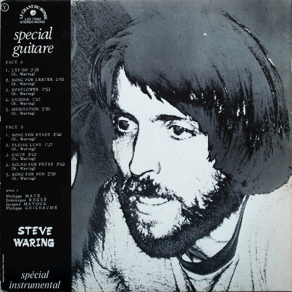 Steve Waring : Spécial Guitare (LP, Album)