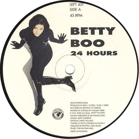 Betty Boo : 24 Hours (12")