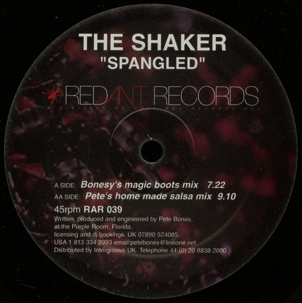 The Shaker : Spangled (12")