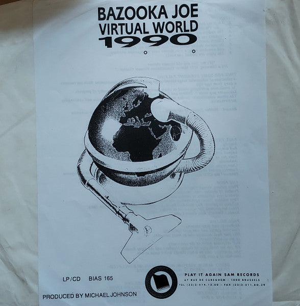 Bazooka Joe (2) : Virtual World (LP, Album, W/Lbl)