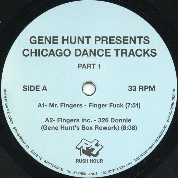 Gene Hunt : Chicago Dance Tracks Part 1 (2x12", Comp)