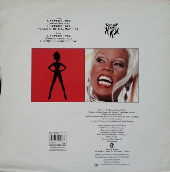 RuPaul : Supermodel (You Better Work) (12")