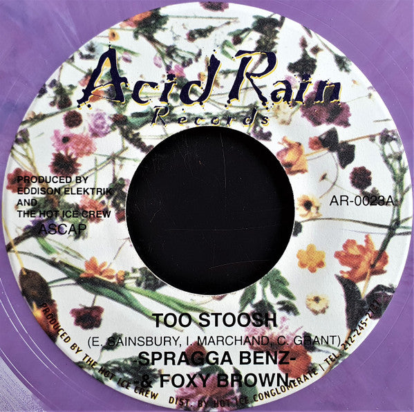 Spragga Benz & Foxy Brown : Too Stoosh (7", Pur)