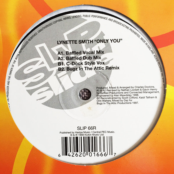 Lynette Smith : Only You (12")