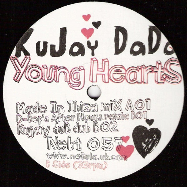 Kujay Dada : Young Hearts (12")