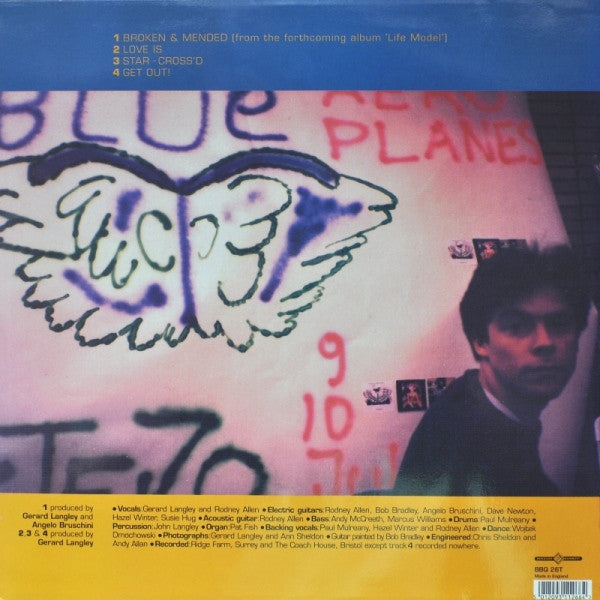 The Blue Aeroplanes : Broken & Mended E.P. (12", EP)